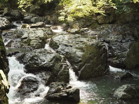摂津峡の夫婦岩