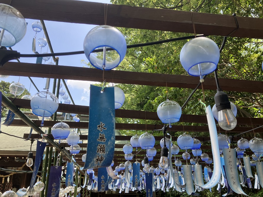 水無瀬神宮,風鈴